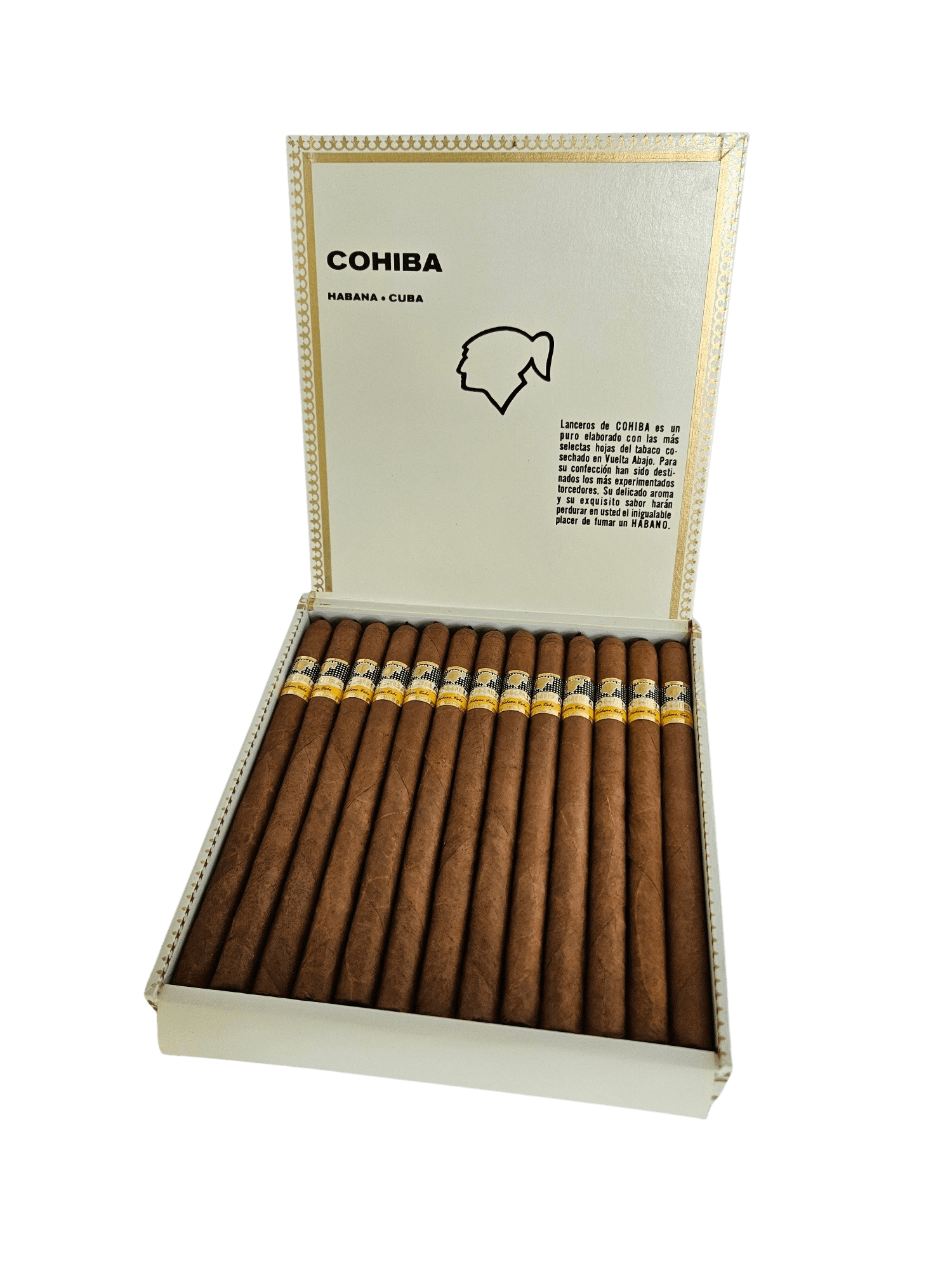 Cohiba كوهيبا لانسروس – علبة دبلوماسية — Laguito No. 1, كوبا