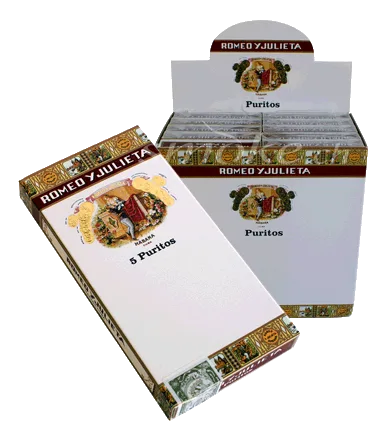 RJ_Pack_comb - smoke.ch Romeo y Julieta Puritos 5 Pack View